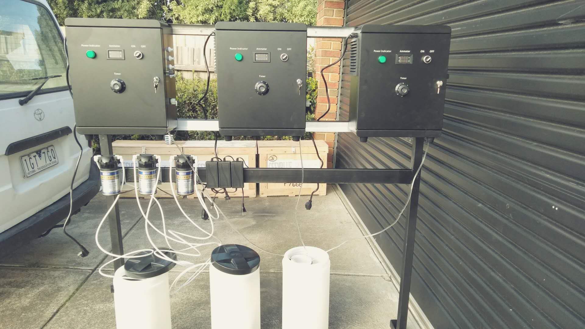 60L/h with 200ppm HOCI sanitizer production line in Australia